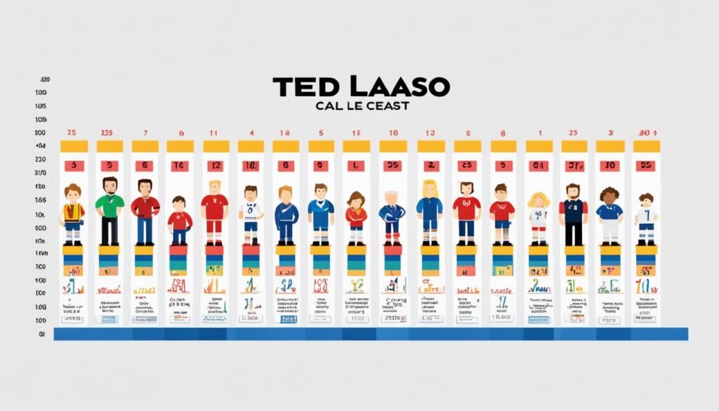 ted lasso cast heights measurements